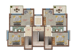 Квартиры в новом комплексе района Кестель