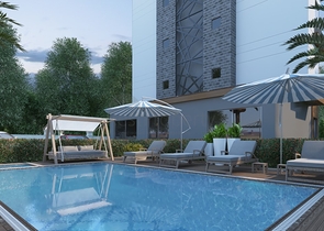 Квартиры в новом комплексе района Кестель