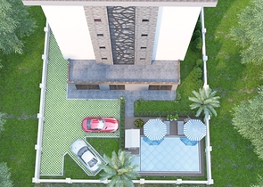 Квартиры в новом комплексе района Кестель