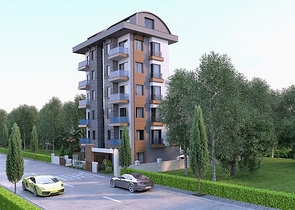 Квартиры в новом комплексе района Кестель