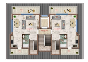 Квартиры в новом комплексе района Кестель