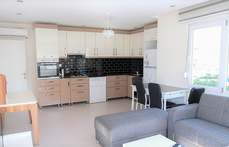 Меблированная квартира с двумя спальнями 