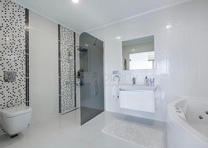 Вилла в новом комплексе с видом на историческую крепость