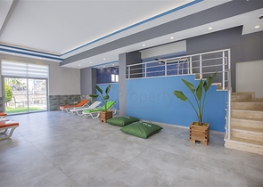 Трехкомнатная квартира с мебелью в Махмутларе