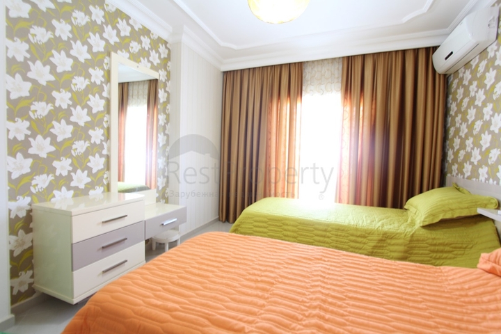 Трехкомнатные квартиры с мебелью в Махмутларе