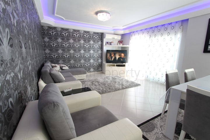 Трехкомнатные квартиры с мебелью в Махмутларе