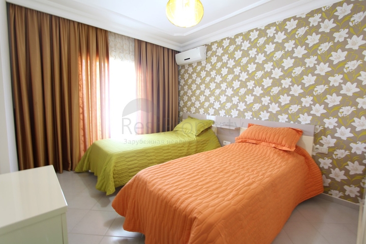 Трехкомнатные квартиры с мебелью в Махмутларе