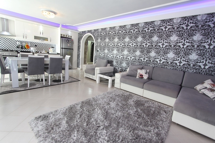 Трехкомнатные квартиры с мебелью в Махмутларе