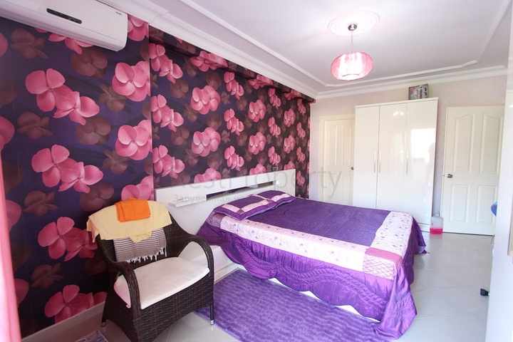 Трехкомнатные квартиры с мебелью в Махмутларе