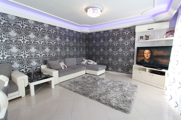 Трехкомнатные квартиры с мебелью в Махмутларе