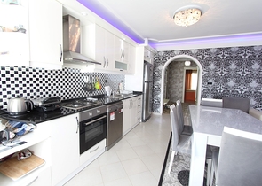 Трехкомнатные квартиры с мебелью в Махмутларе