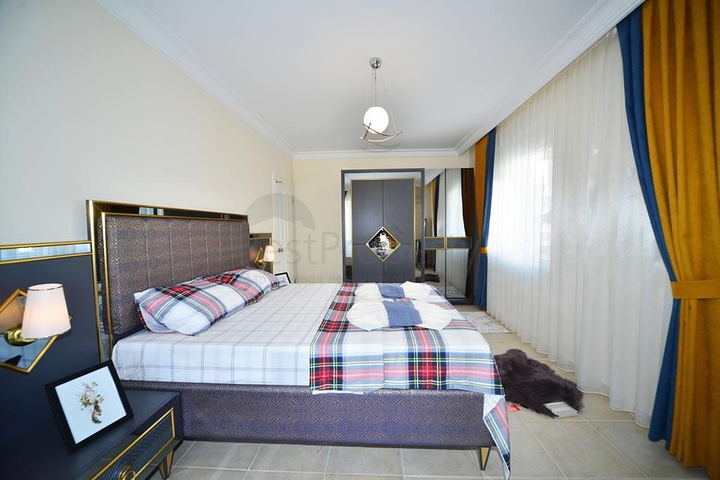 Трехкомнатная квартира с мебелью в Махмутларе	