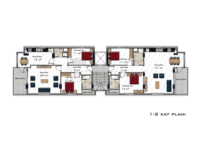 Квартиры и пентхаусы в новом жилом комплексе