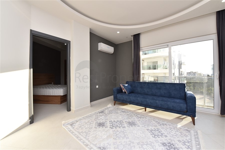 Меблированная квартира планировки 1+1 в Махмутларе