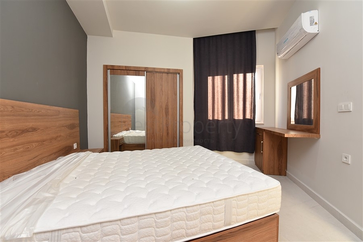 Меблированная квартира планировки 1+1 в Махмутларе