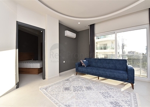 Меблированная квартира планировки 1+1 в Махмутларе