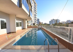 Меблированная квартира планировки 1+1 в Махмутларе