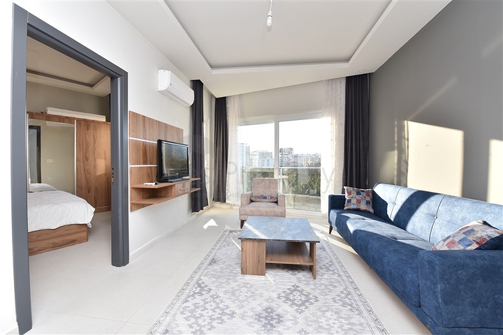 Меблированная квартира планировки 1+1 в Махмутларе