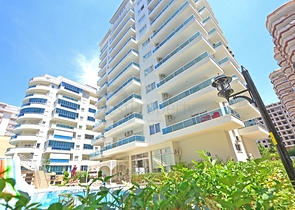 Двухкомнатная квартира с мебелью в Махмутларе