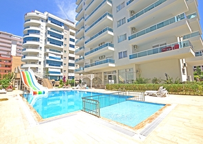 Двухкомнатная квартира с мебелью в Махмутларе