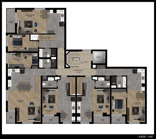 Инвестиционный проект в Гюзельоба Лара от крупной строительной компании