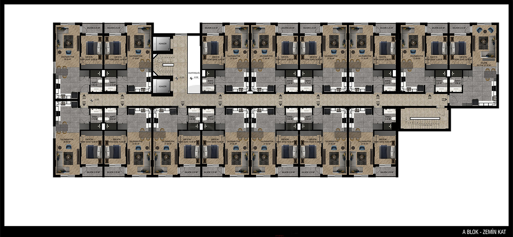 Инвестиционный проект в Гюзельоба Лара от крупной строительной компании