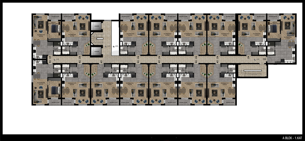 Инвестиционный проект в Гюзельоба Лара от крупной строительной компании
