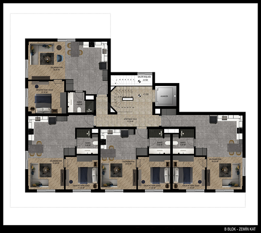 Инвестиционный проект в Гюзельоба Лара от крупной строительной компании