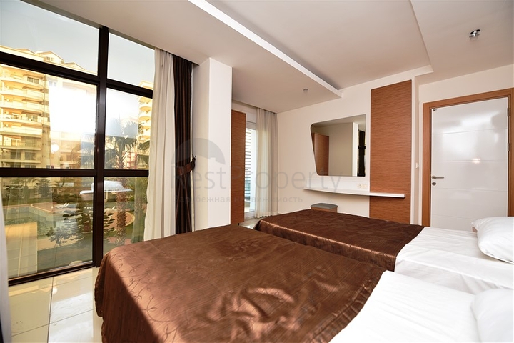 Меблированная квартира с двумя спальнями на аренду