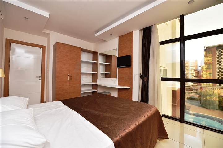 Меблированная квартира с двумя спальнями на аренду