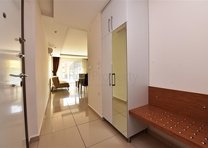 Меблированная квартира с двумя спальнями на аренду