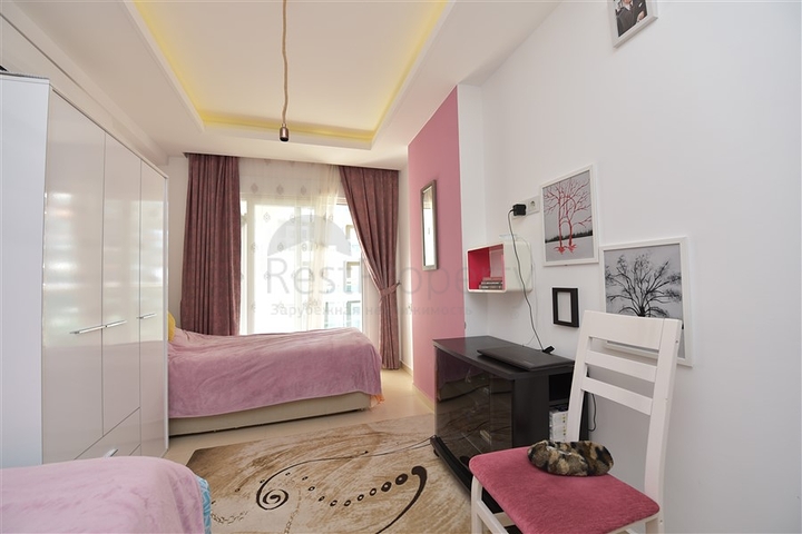 Трехкомнатная квартира с мебелью в Авсалларе