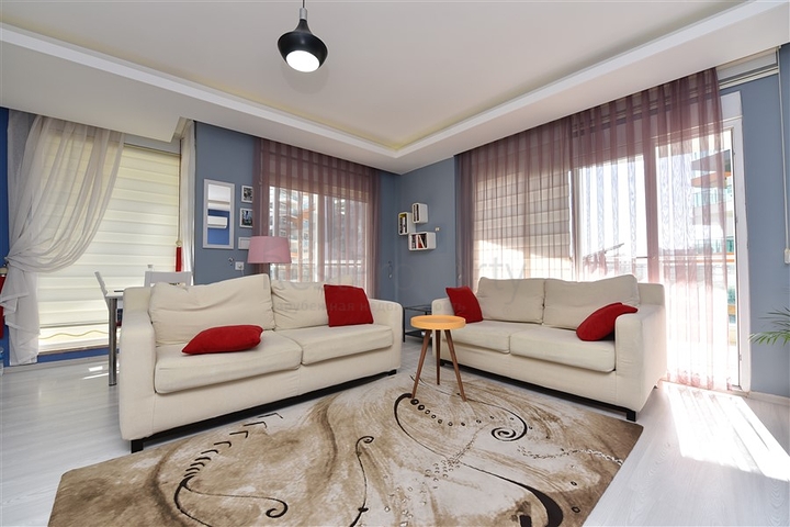 Трехкомнатная квартира с мебелью в Авсалларе