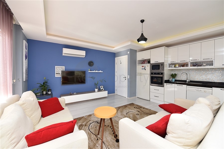 Трехкомнатная квартира с мебелью в Авсалларе