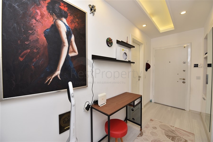 Трехкомнатная квартира с мебелью в Авсалларе