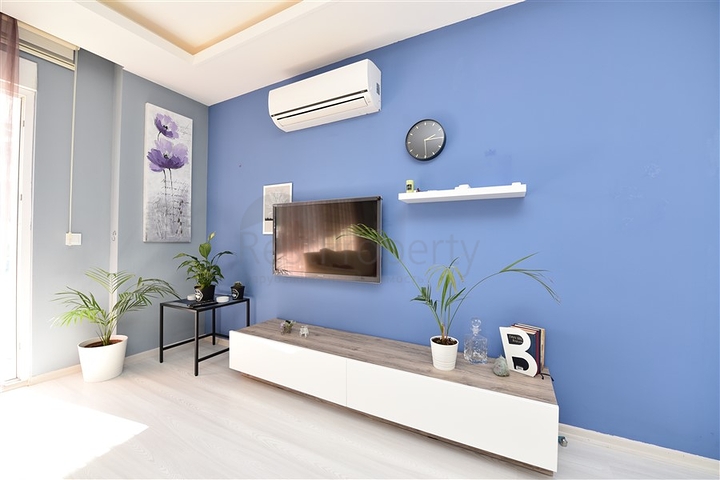 Трехкомнатная квартира с мебелью в Авсалларе