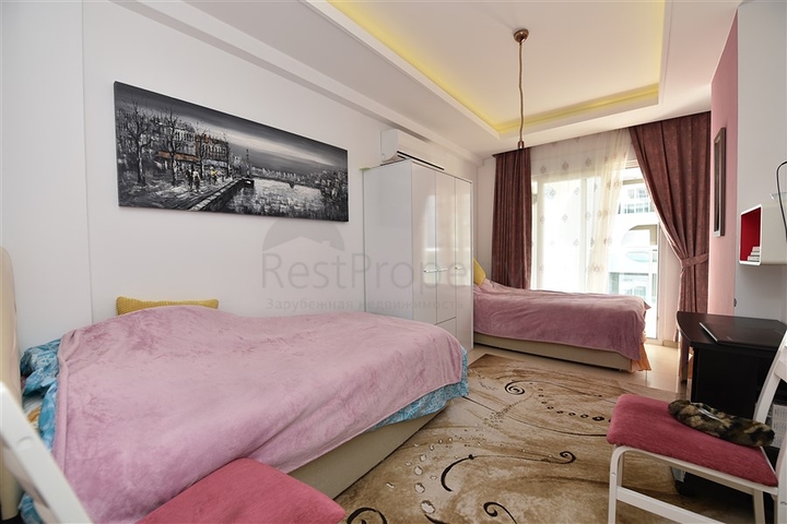 Трехкомнатная квартира с мебелью в Авсалларе