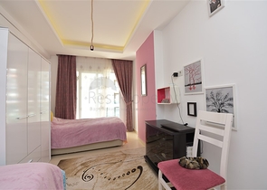 Трехкомнатная квартира с мебелью в Авсалларе