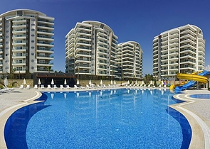 Трехкомнатная квартира с мебелью в Авсалларе