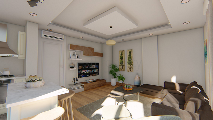 Готовый проект в Алтынкуме Коньяалты