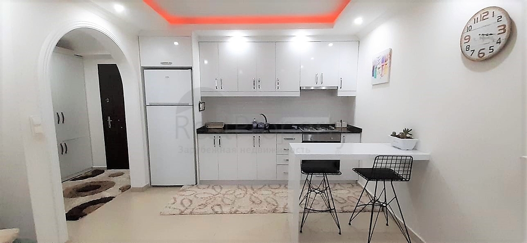 Меблированная квартира планировки 1+1 в Махмутларе