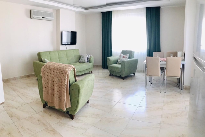 Двухкомнатная квартира с мебелью в районе Махмутлар