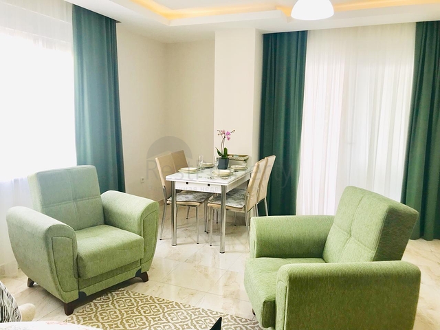 Двухкомнатная квартира с мебелью в районе Махмутлар