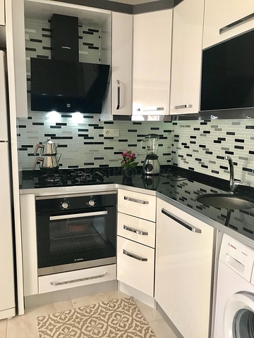 Двухкомнатная квартира с мебелью в районе Махмутлар