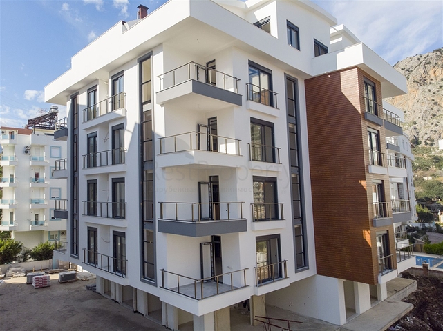 Квартиры1+1 2+1 в новом доме в Хурме Коньяалты Анталья