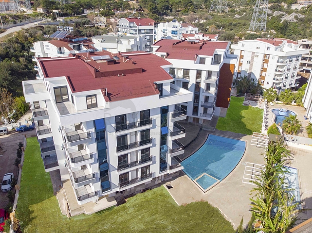 Квартиры1+1 2+1 в новом доме в Хурме Коньяалты Анталья