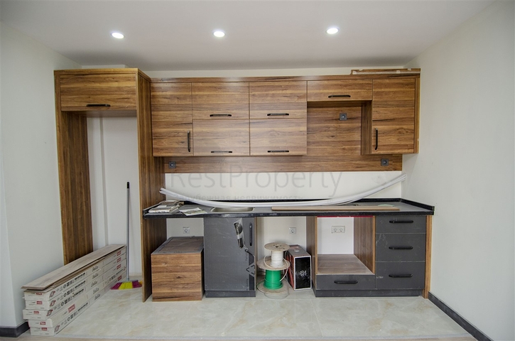 Квартиры1+1 2+1 в новом доме в Хурме Коньяалты Анталья