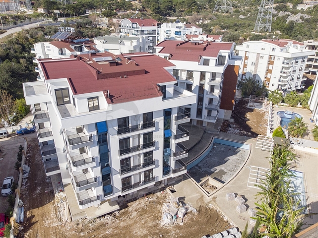 Квартиры1+1 2+1 в новом доме в Хурме Коньяалты Анталья