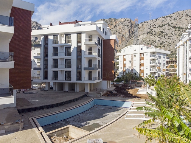 Квартиры1+1 2+1 в новом доме в Хурме Коньяалты Анталья