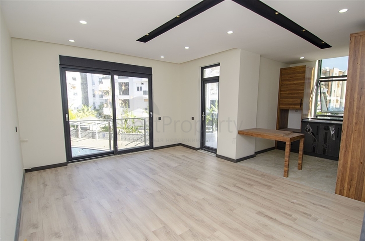 Квартиры1+1 2+1 в новом доме в Хурме Коньяалты Анталья